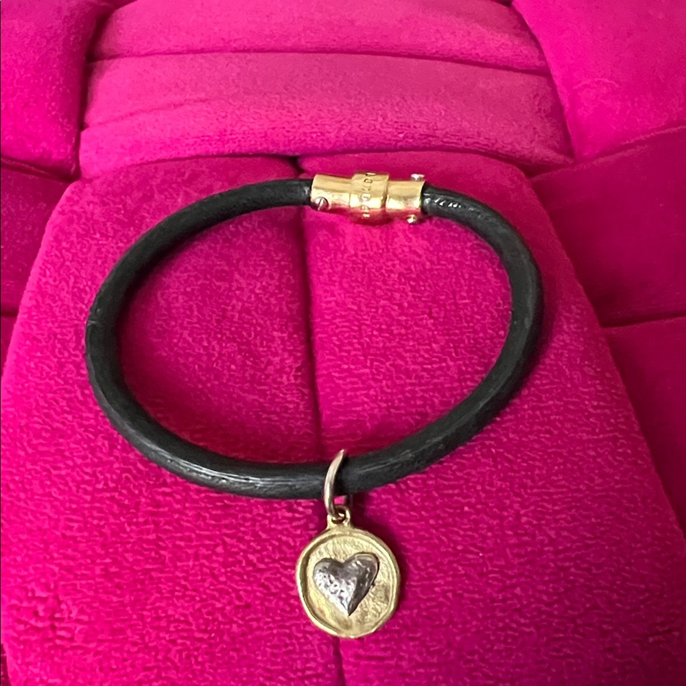 Henri Bendel Vintage Leather Bracelet-EUC - Picture 3 of 7